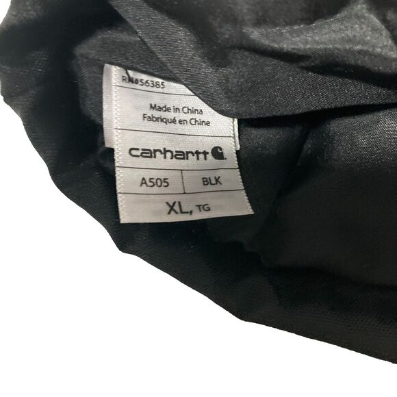 Carhartt Men’s Black Insulated Storm Defender Gloves A505 Size XL - Picture 3 of 3